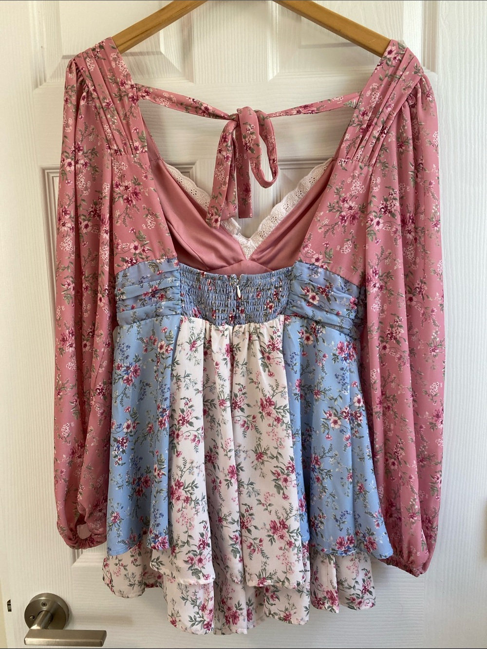Altar'd State Dovalyn Floral Romper - Picture 4 of 11
